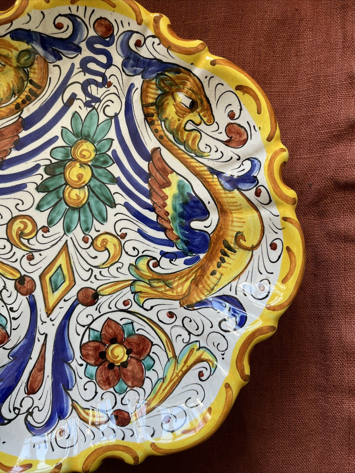 Assiette Murale Deruta