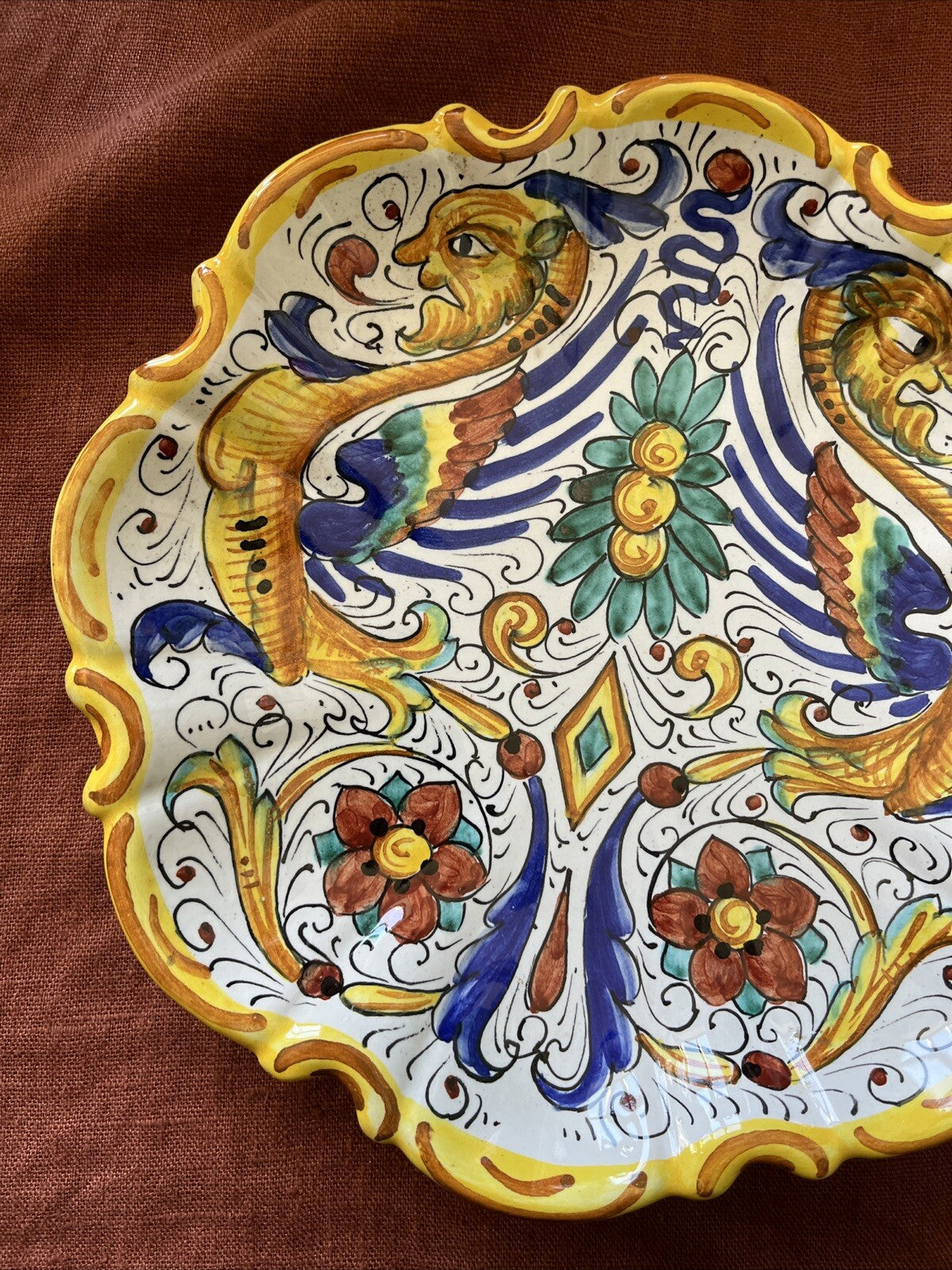 Assiette Murale Deruta