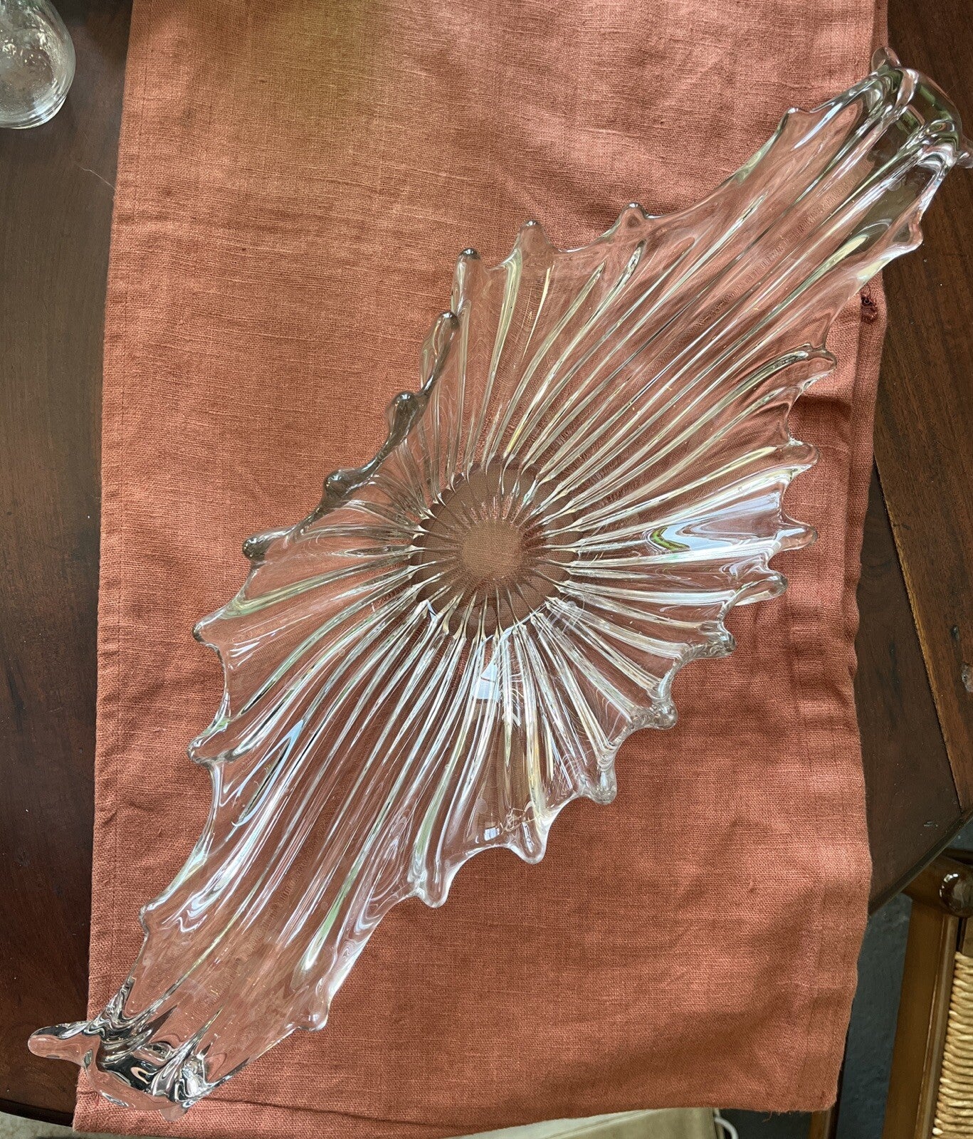 Coupe/centre De Table En Cristal