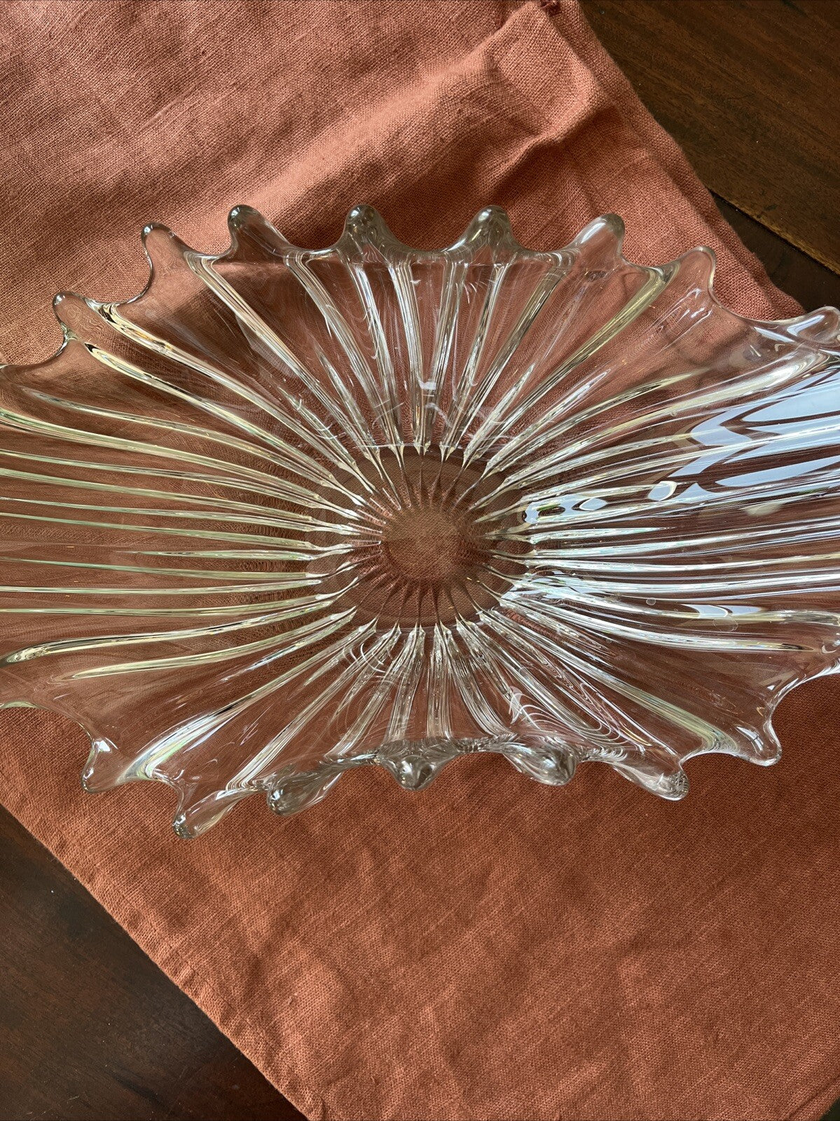 Coupe/centre De Table En Cristal