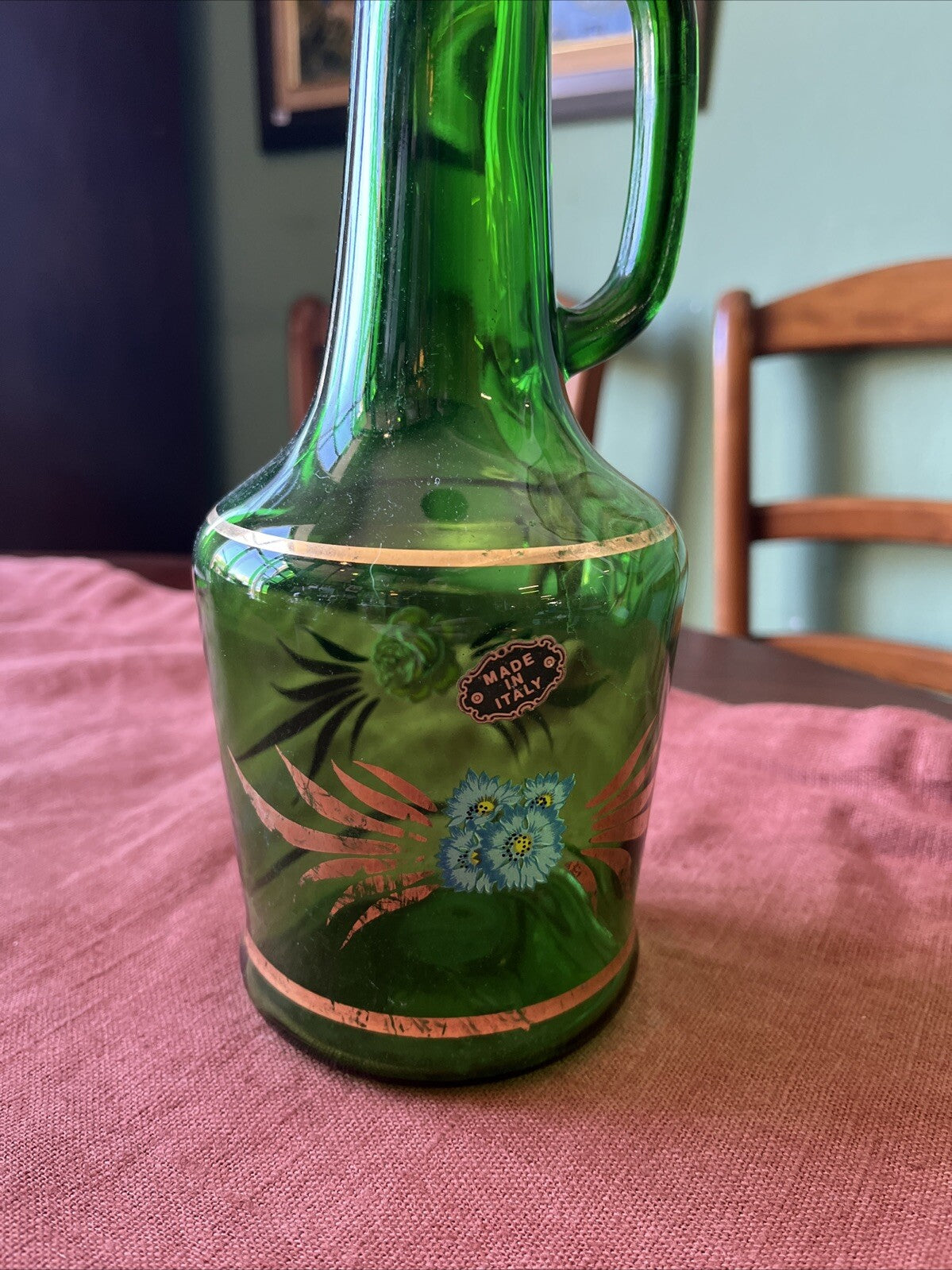 Carafe En Verre Avec Son Bouchon