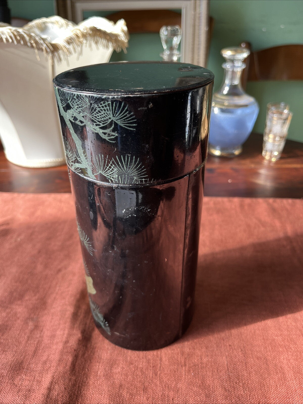 Ancienne Boîte À Thé Japonaise