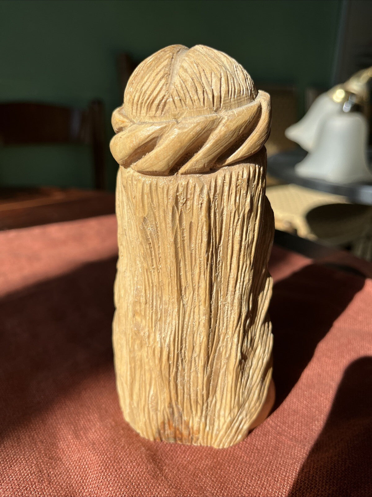 Petit Buste En Bois Jesus