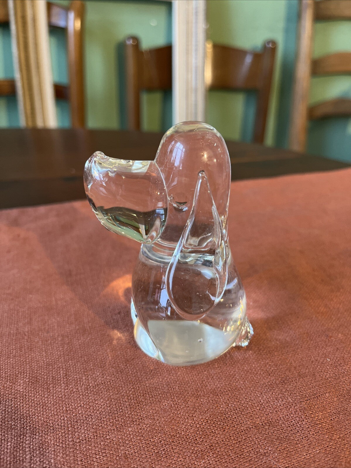 Figurine Chien En Verre