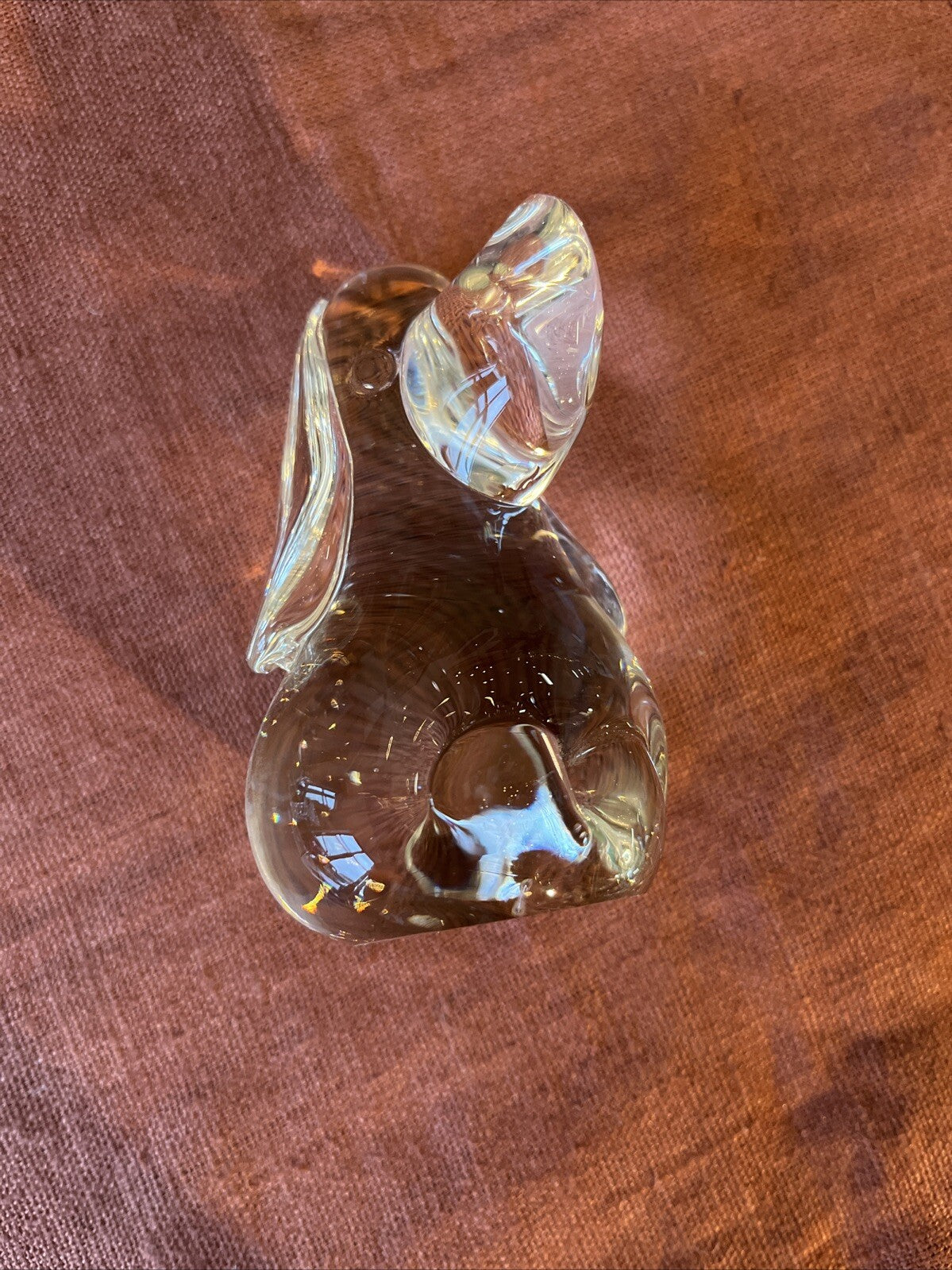 Figurine Chien En Verre