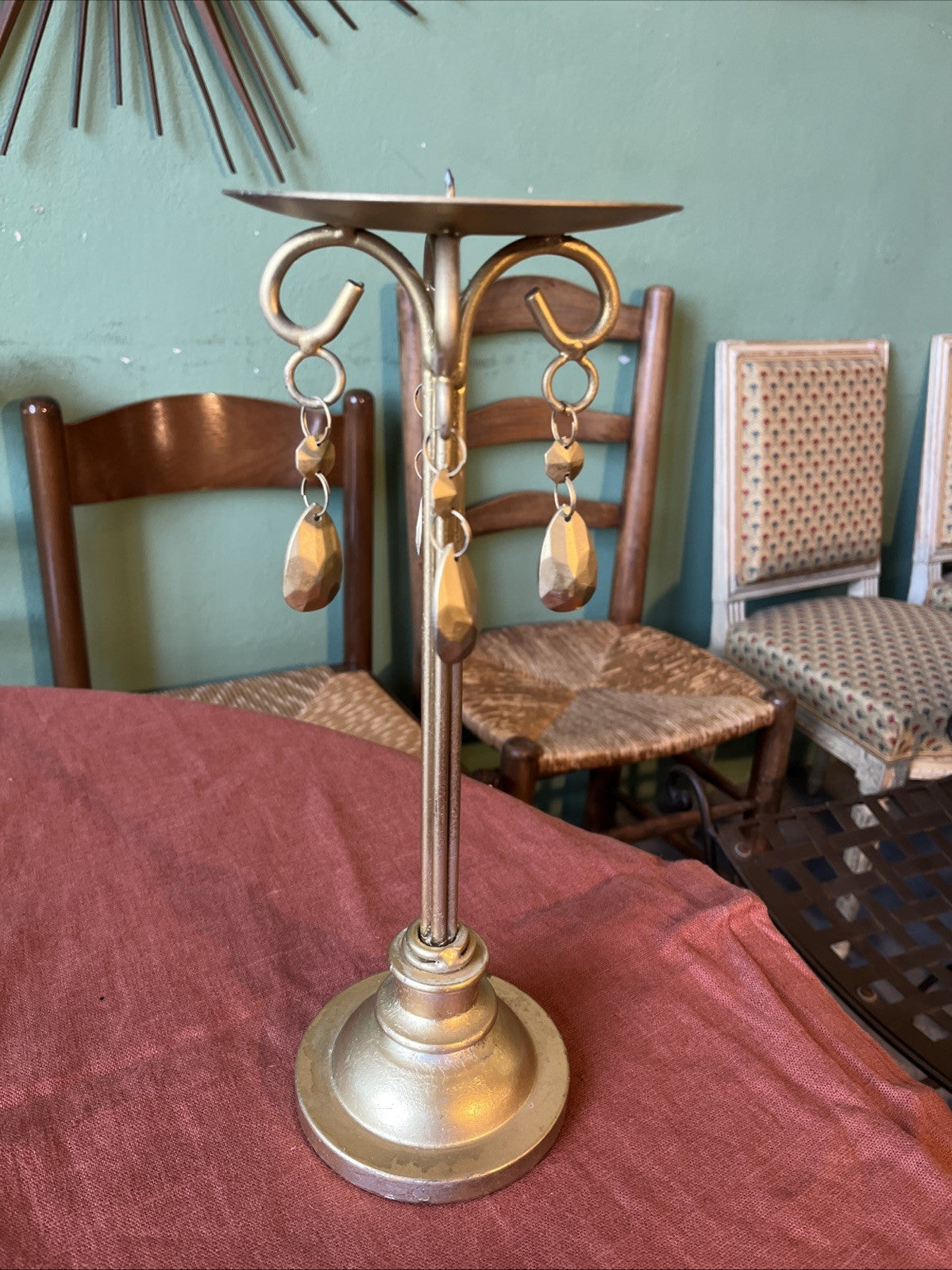 Chandelier Doré Shabby Chic