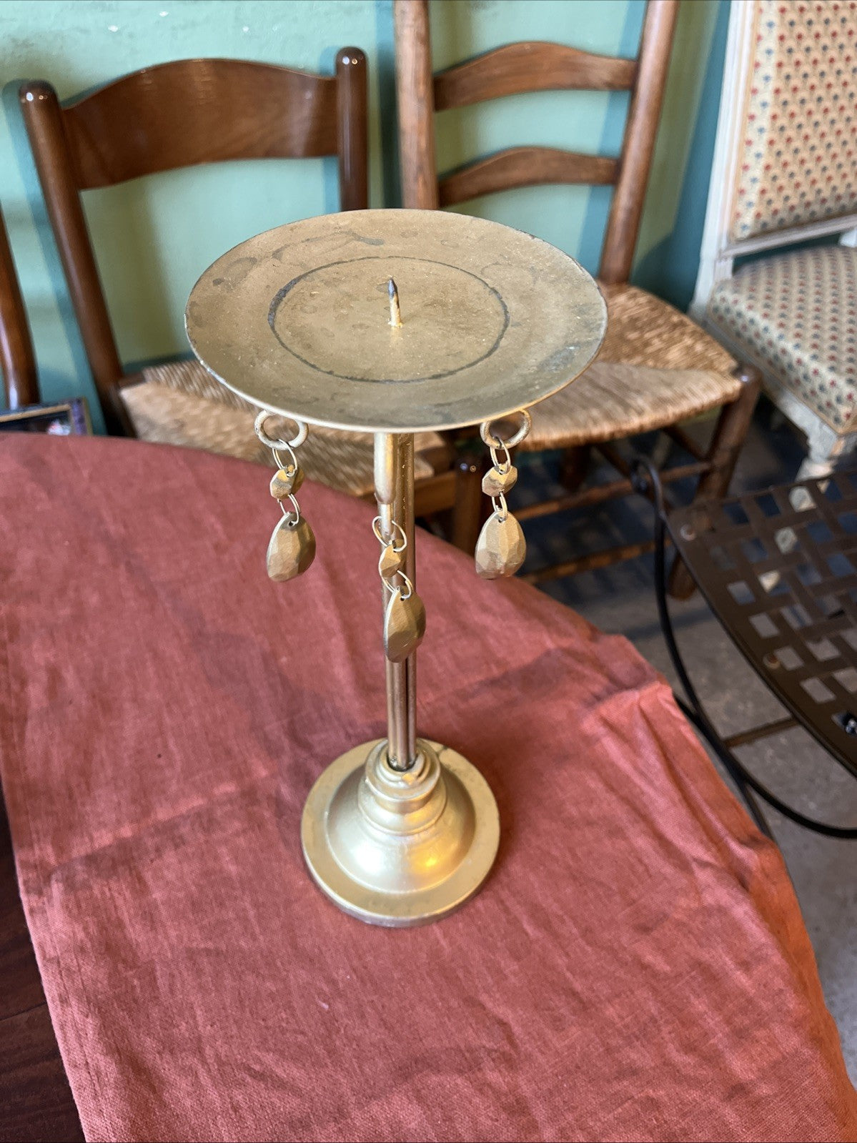 Chandelier Doré Shabby Chic