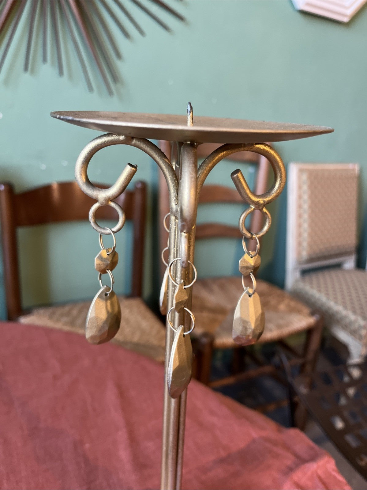 Chandelier Doré Shabby Chic