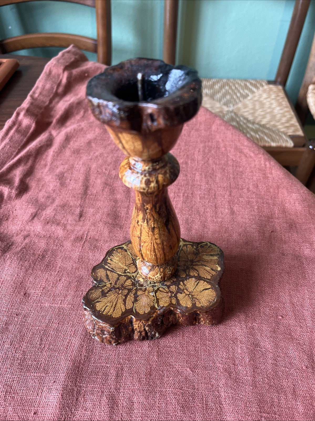 Bougeoir En Bois