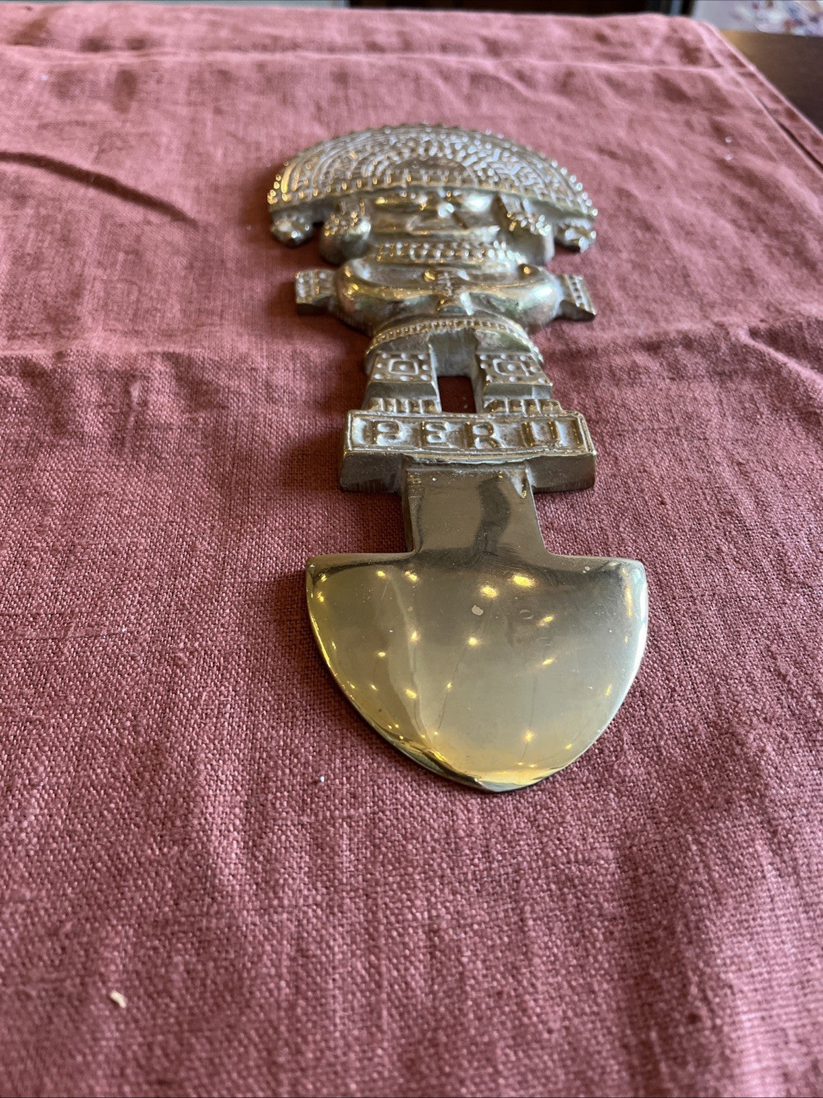 Couteau De Cérémonie Inca « Peru » / Tumi