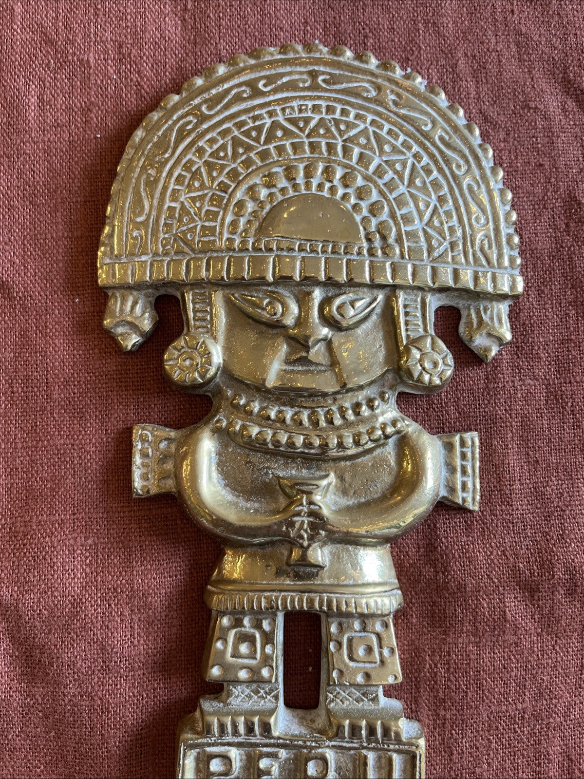 Couteau De Cérémonie Inca « Peru » / Tumi