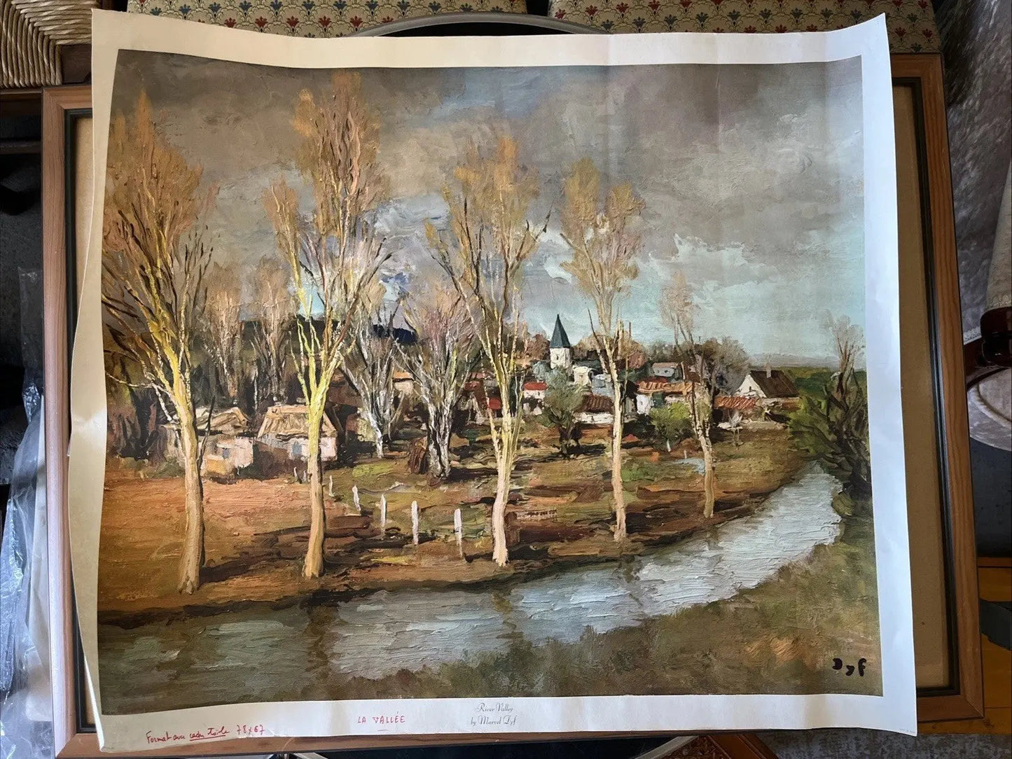 Affiche Impression « River Valley » Par Marcel Dyf