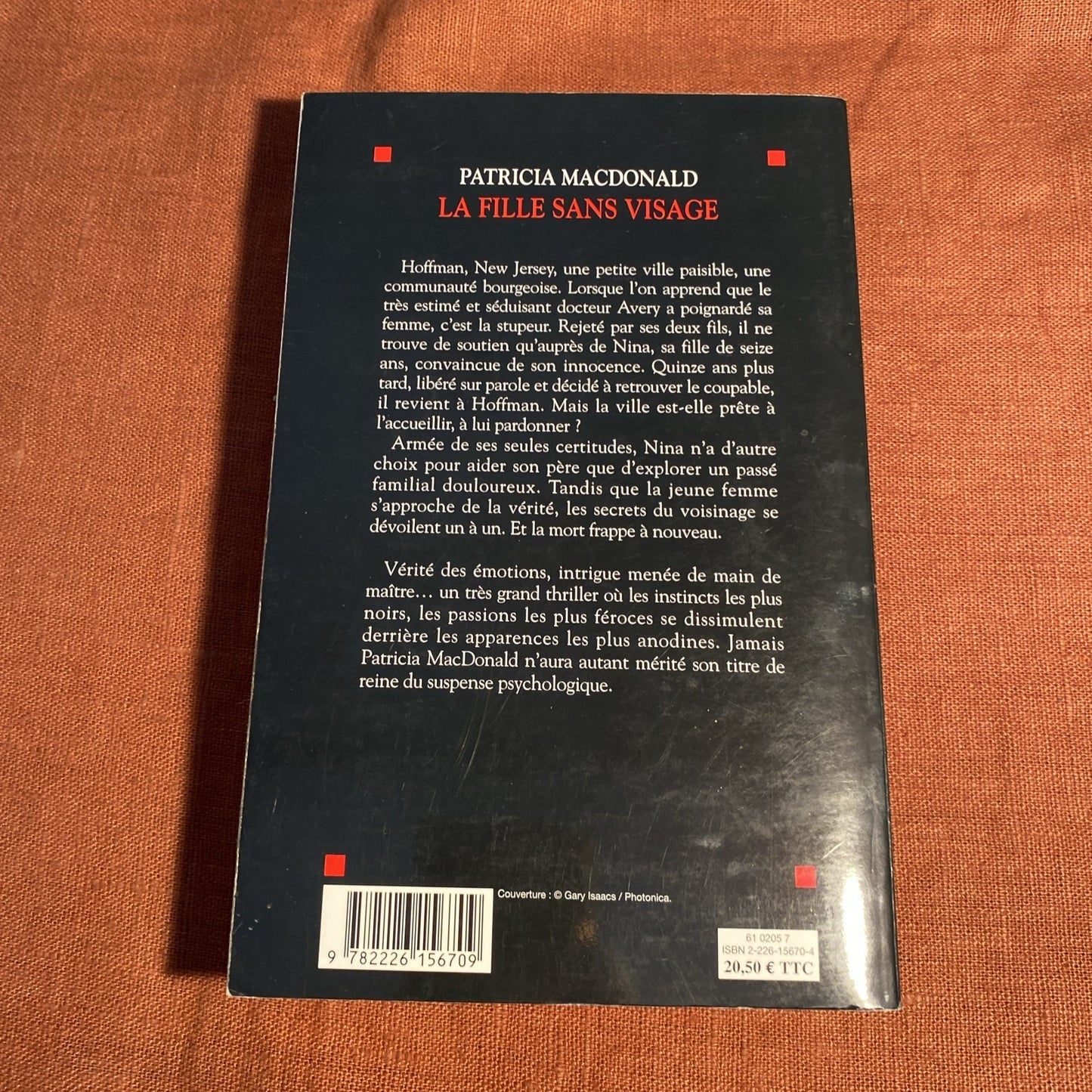 Livre La Fille Sans Visage - Patricia Macdonald