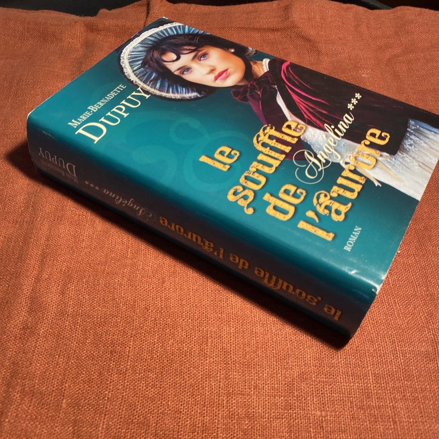 Livre Roman régional Marie-Bernadette Dupuy Le souffle de l Aurore Angelina 3