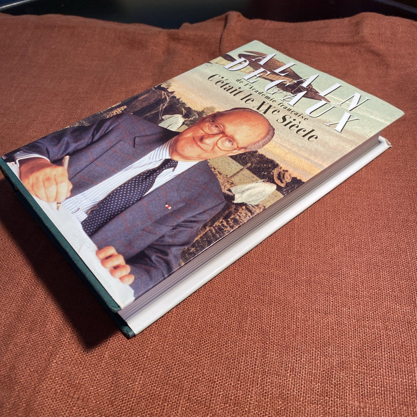 Livre "C'était le XXe Siècle" Alain Decaux (éd. France Loisirs 1996).