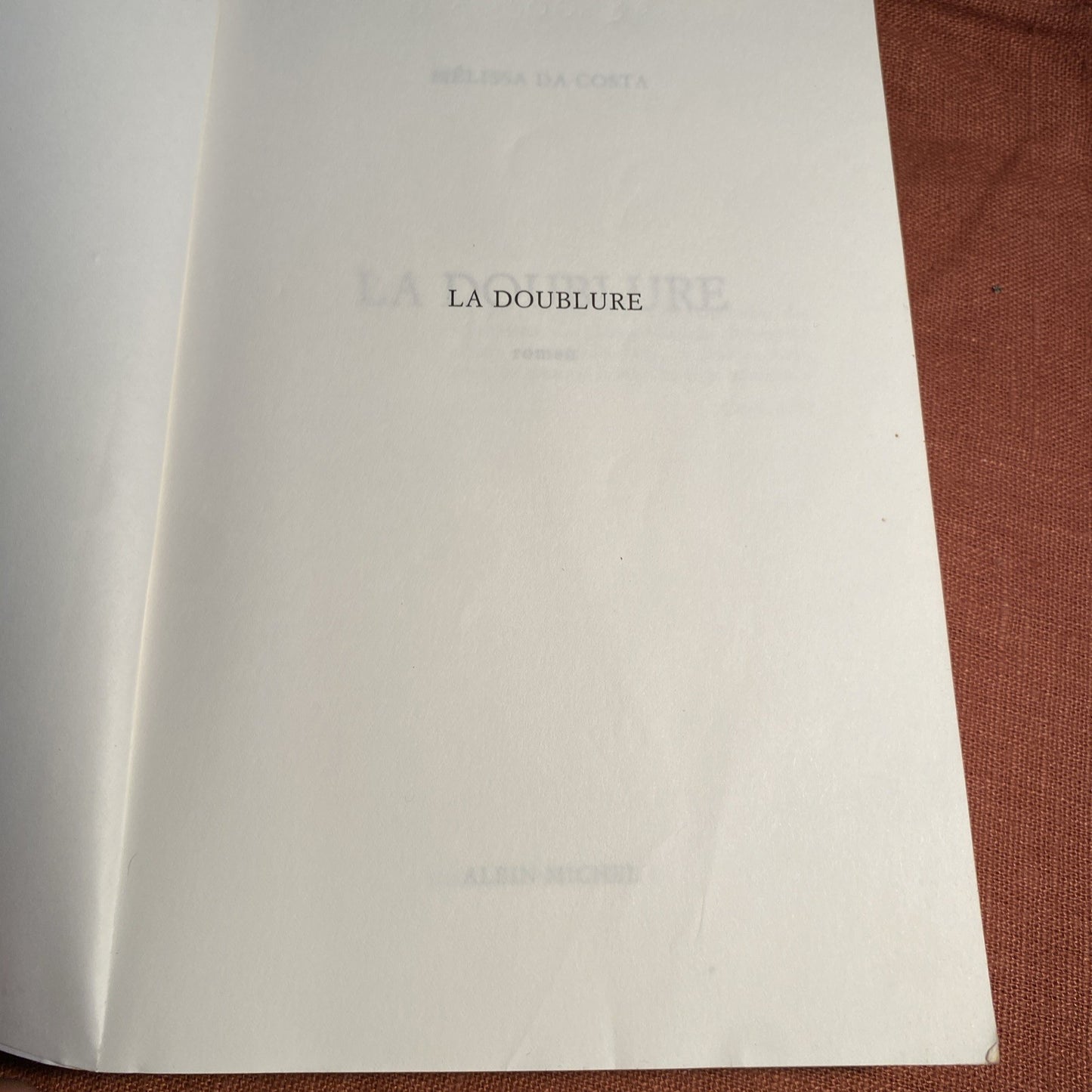 La Doublure, Da Costa, Mélissa - livre -