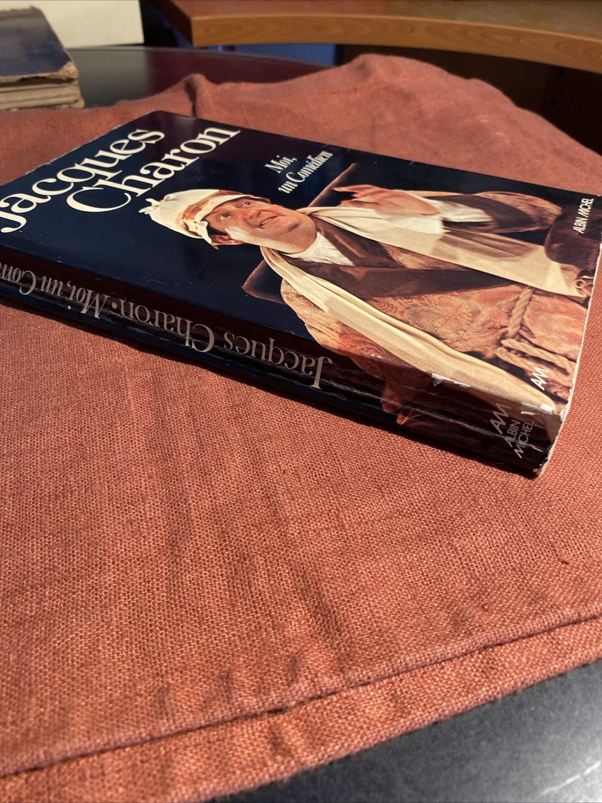 Livre biographique Moi un comédien de Jacques Charon