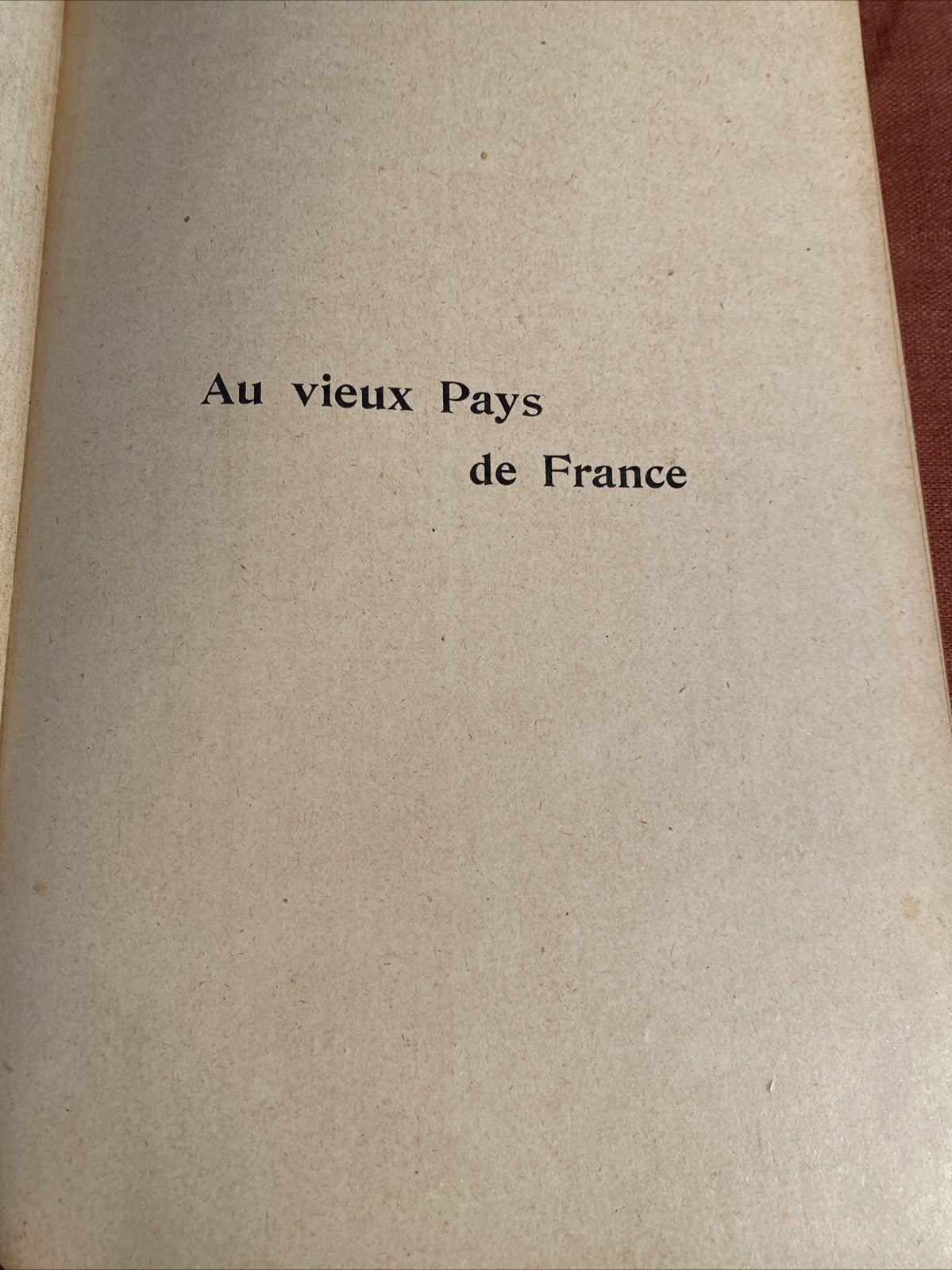 Livre Au vieux pays de France : Excursions de vacances dans le bassin de la Loire