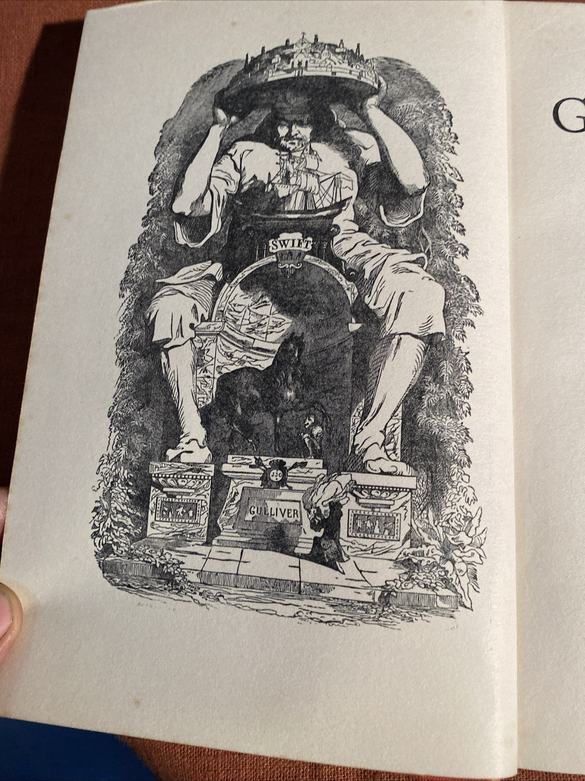“Voyages de Gulliver - Swift - Édition Illustrée Grandville Garnier Frères - livre -