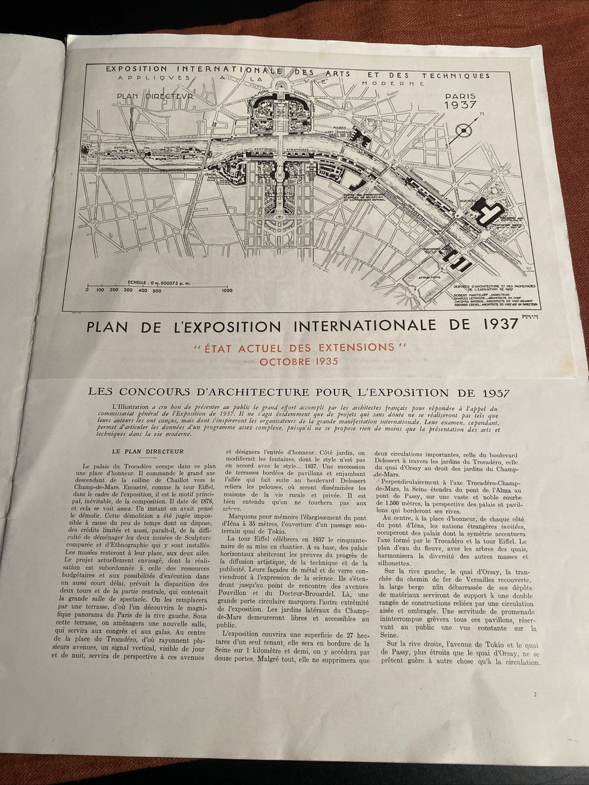 “Les Concours d’Architecture pour l’Exposition de 1937