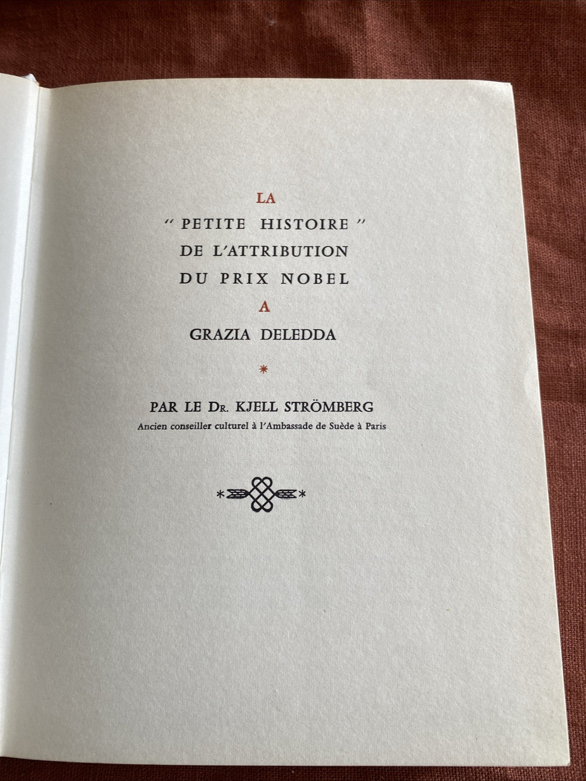 Livre Grazia Deledda - Les Tentations - Editions Rombaldi - Nobel 1926