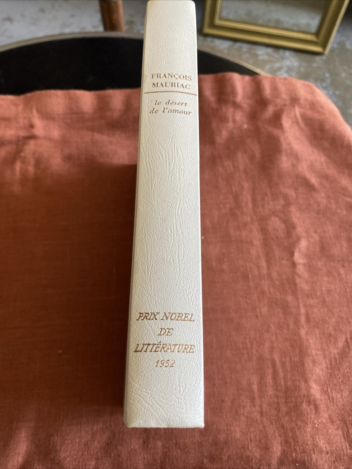 Livre le désert de l'amour-françois mauriac-prix nobel 1952-éditions rombaldi
