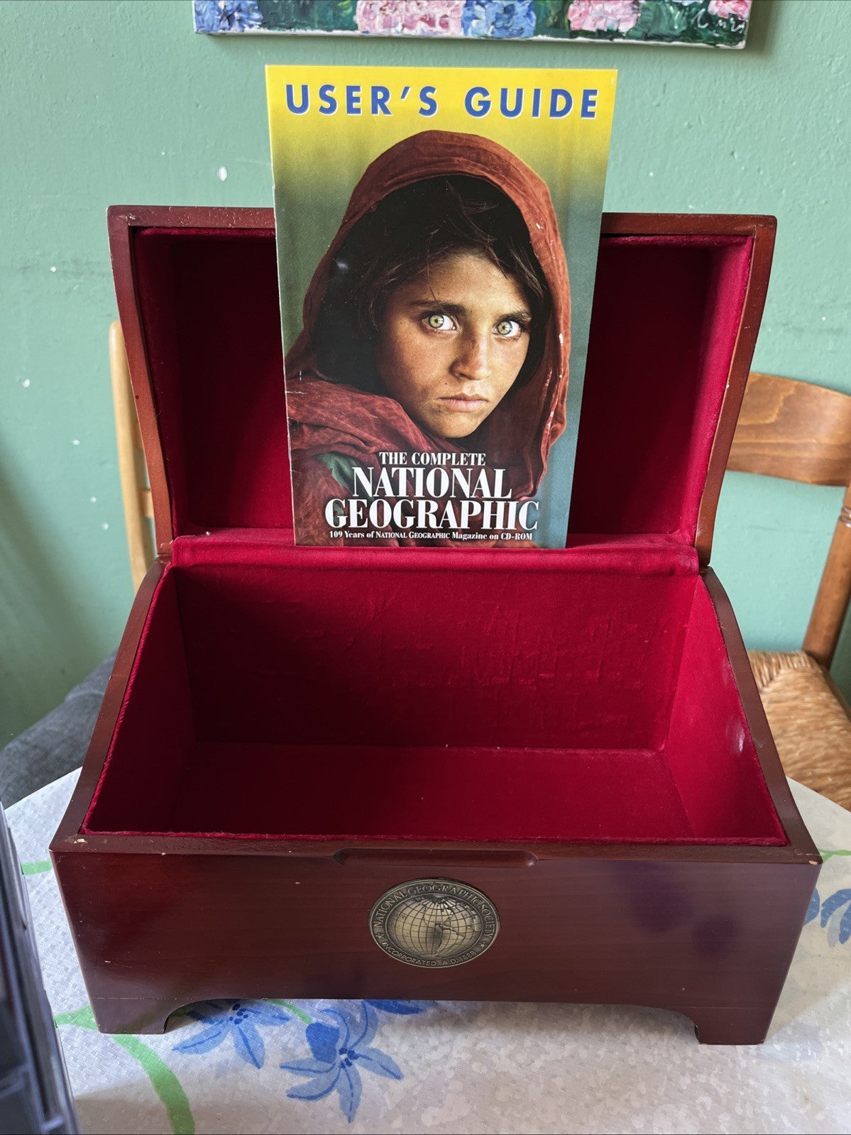 Lot De 7 CD « The National Géographic Magazine » Dans Sa Boîte