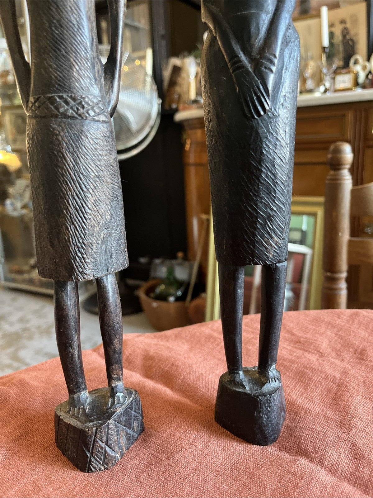 Deux Sculptures Africaines