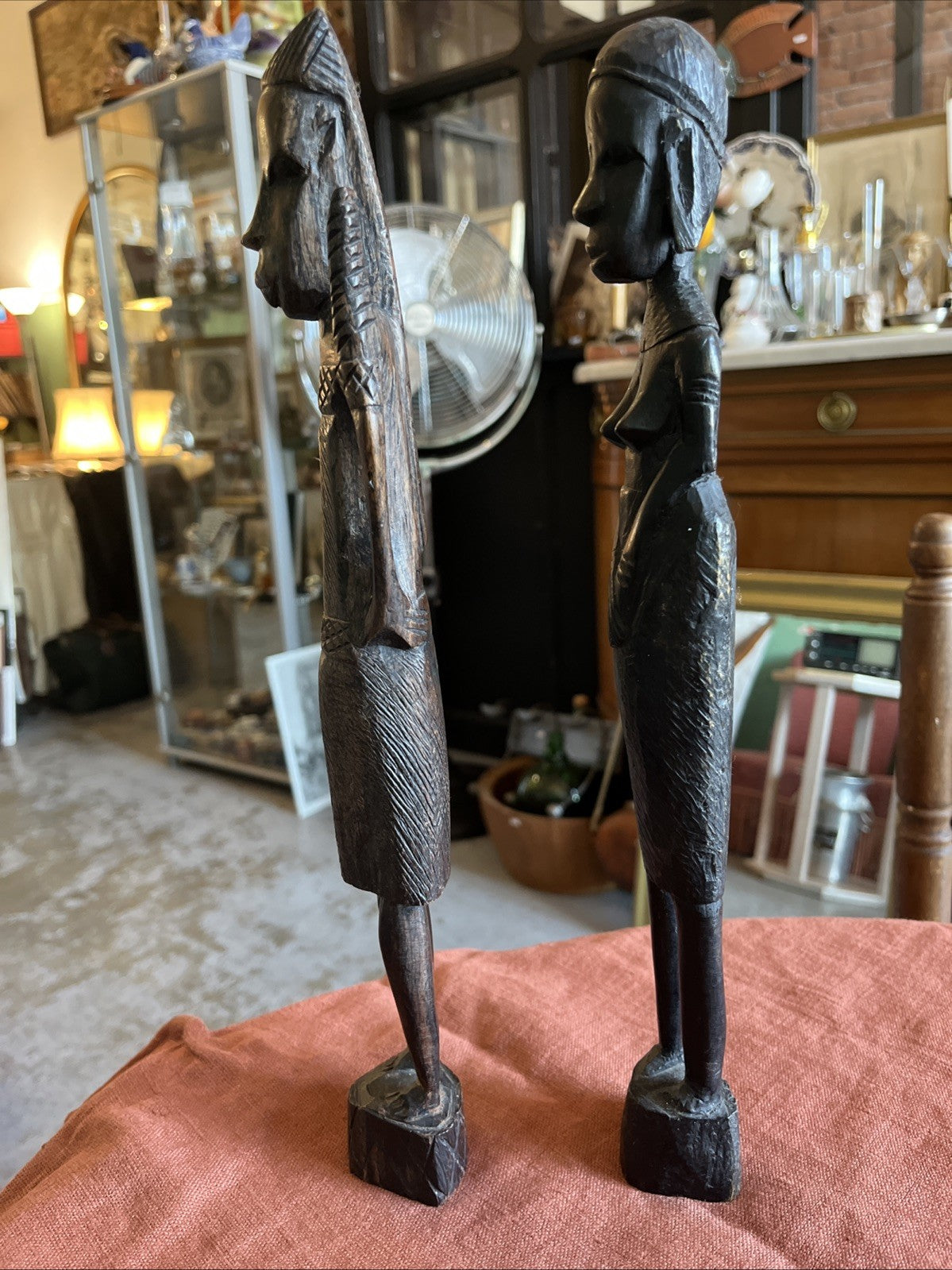 Deux Sculptures Africaines