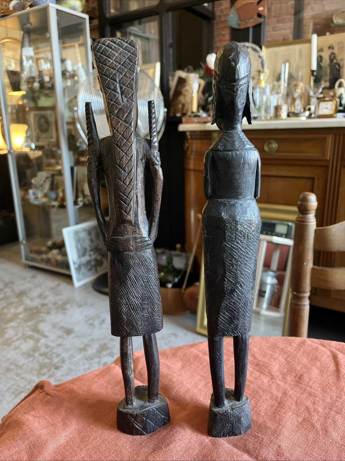 Deux Sculptures Africaines
