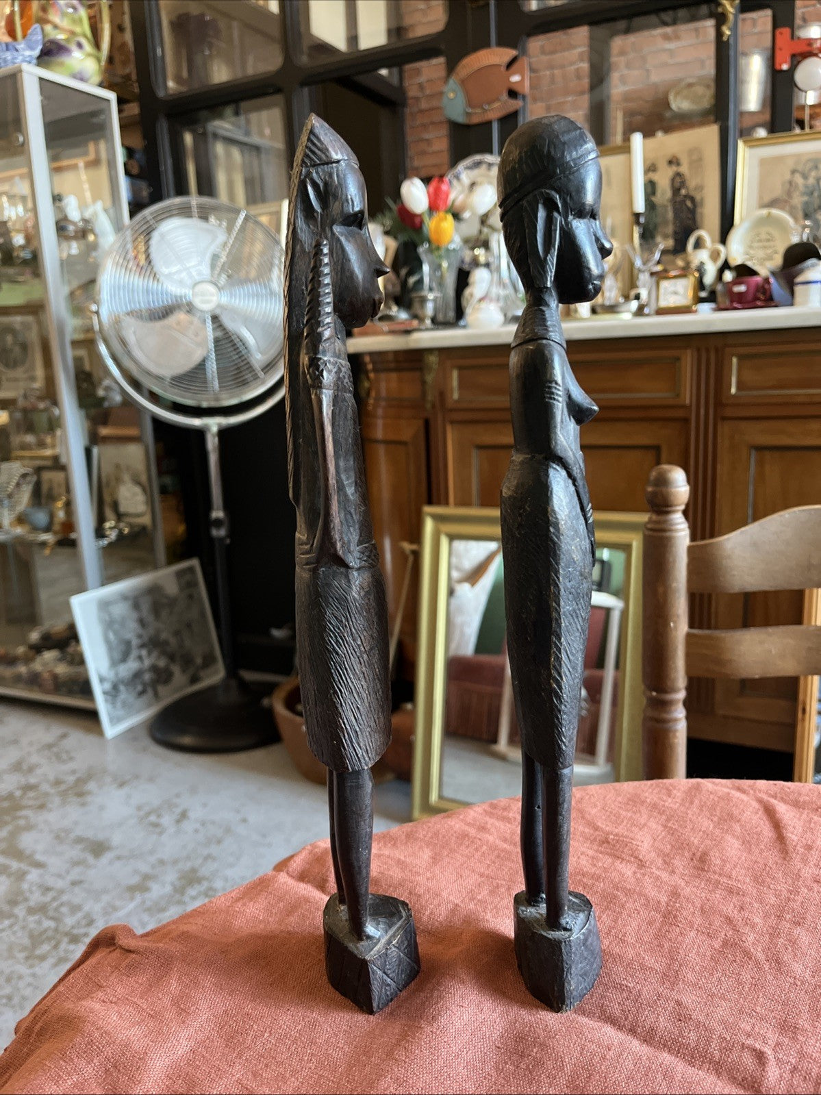 Deux Sculptures Africaines