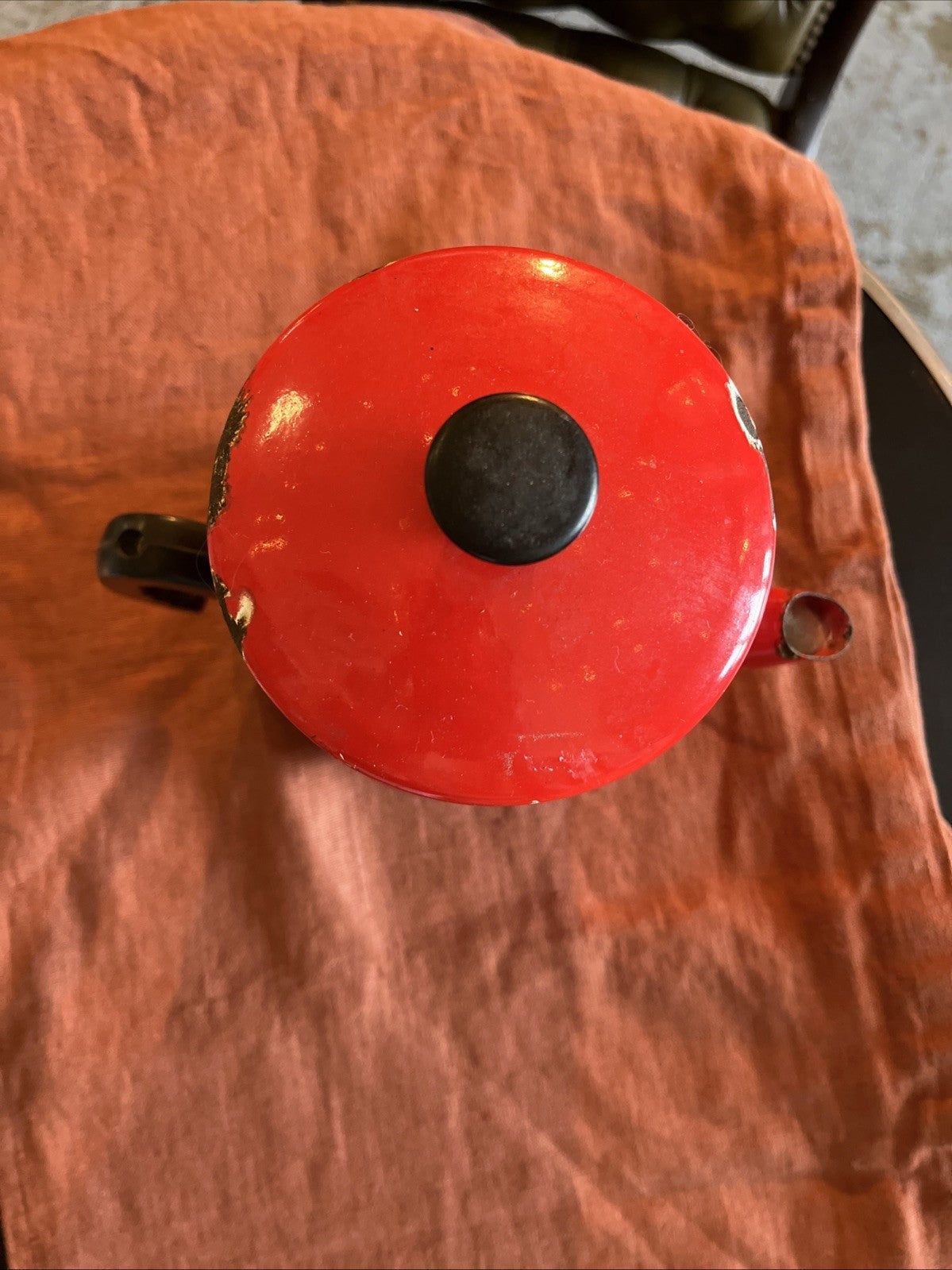 Cafetière Tôle Émaillée Rouge