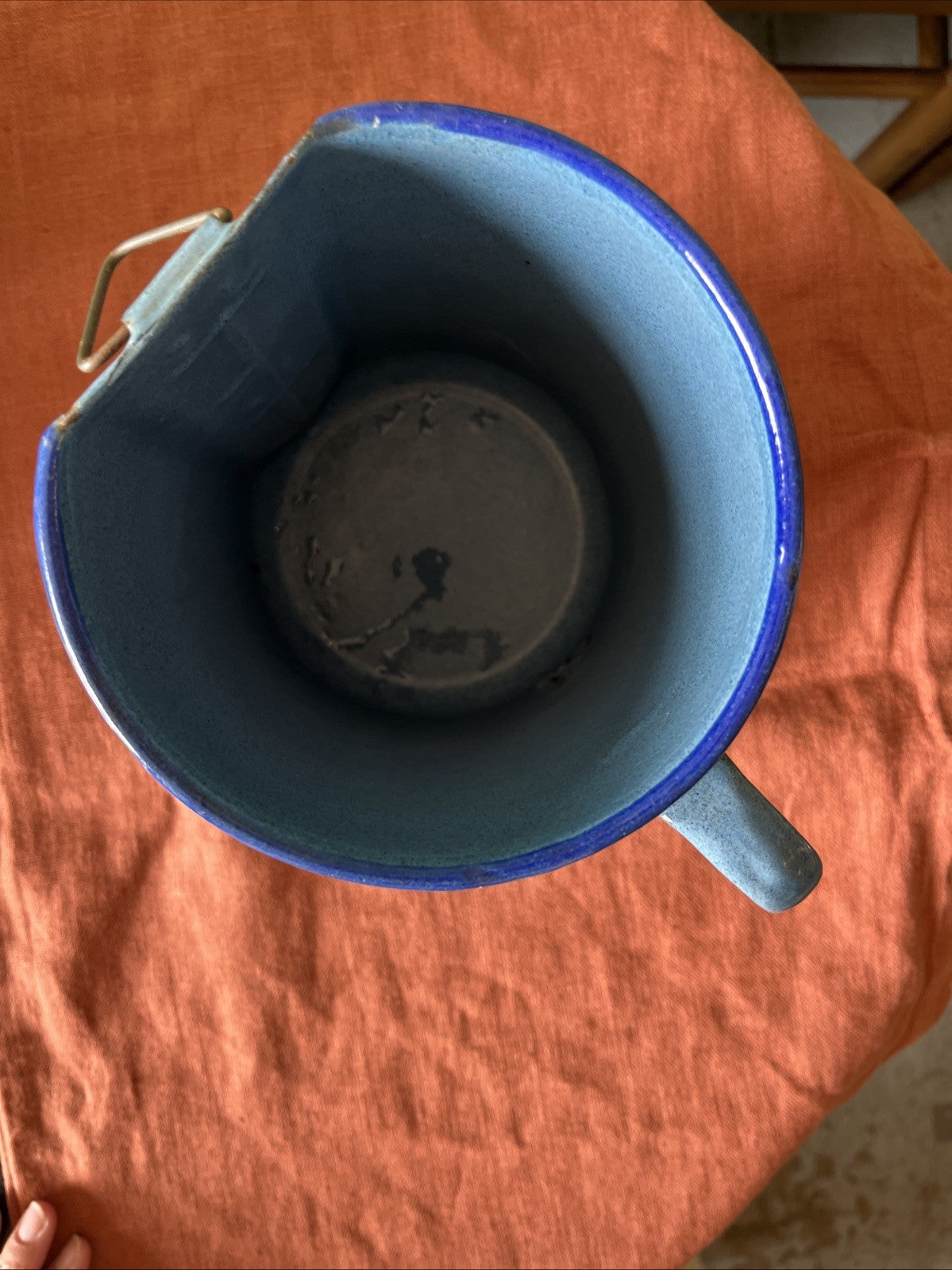 Pot Émaillé Bleu