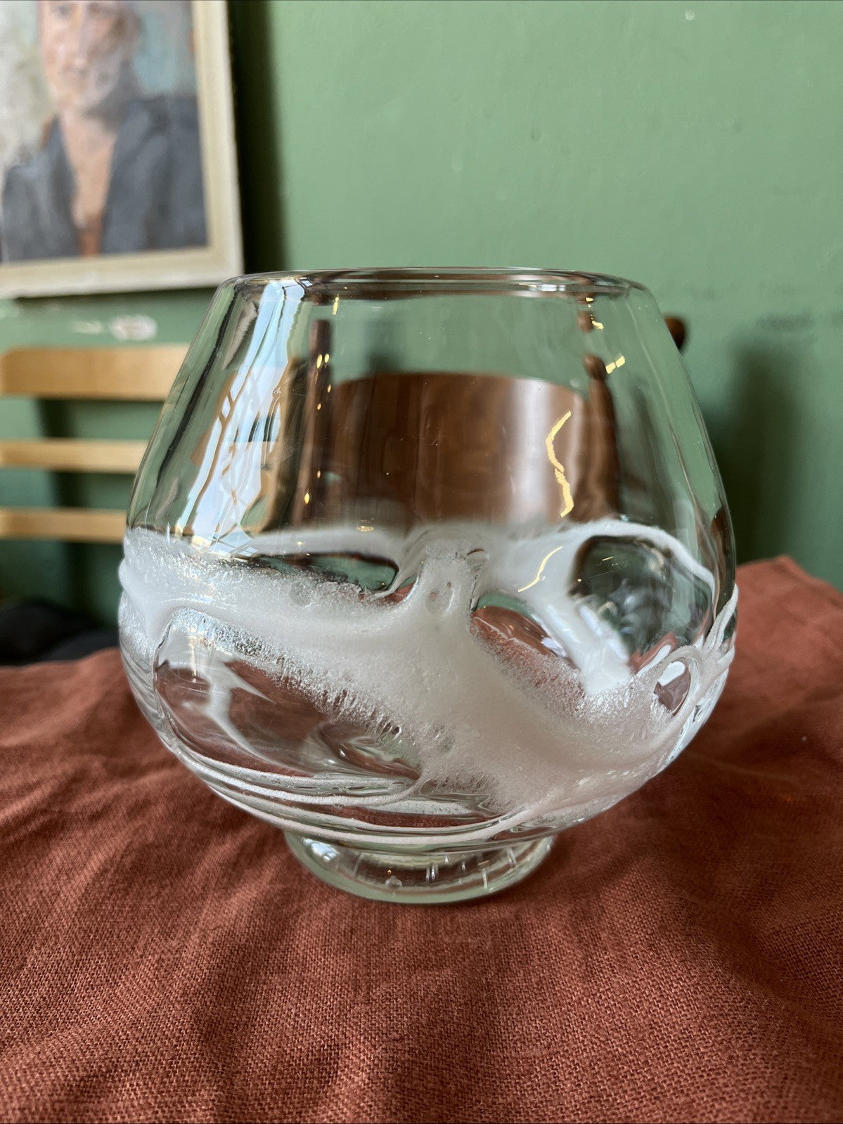 Vase Rond En Verre