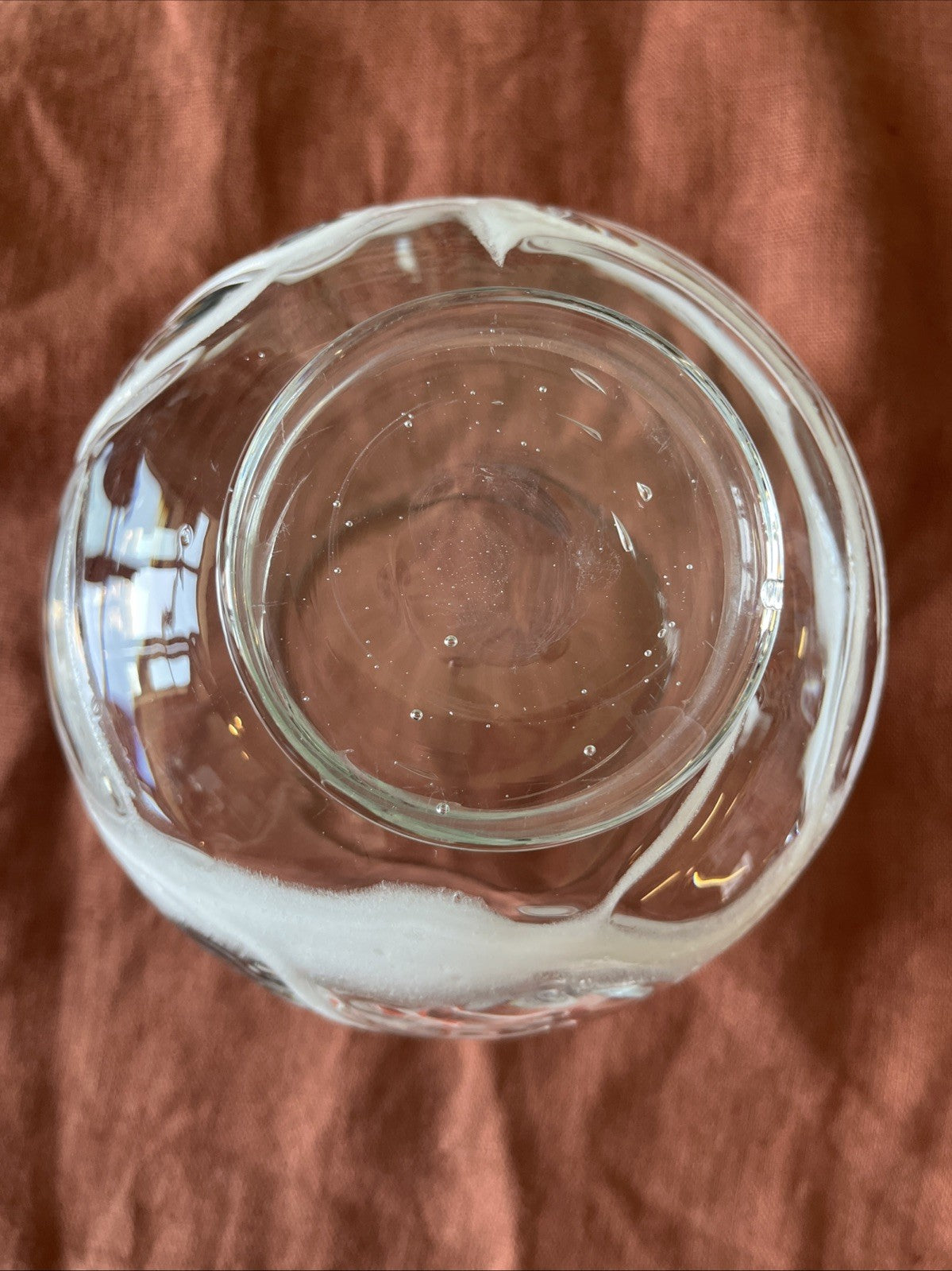 Vase Rond En Verre