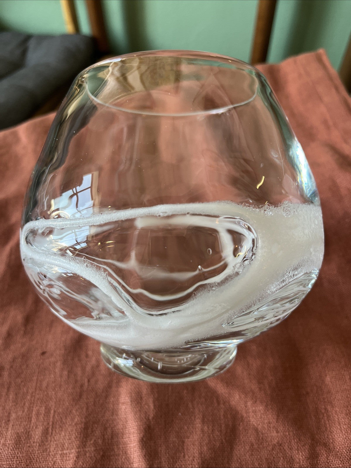 Vase Rond En Verre