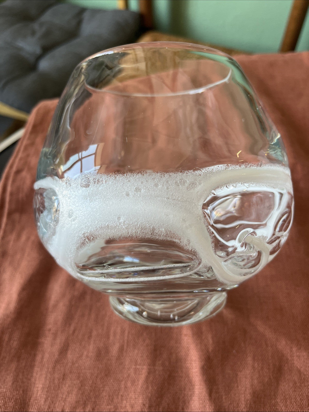 Vase Rond En Verre