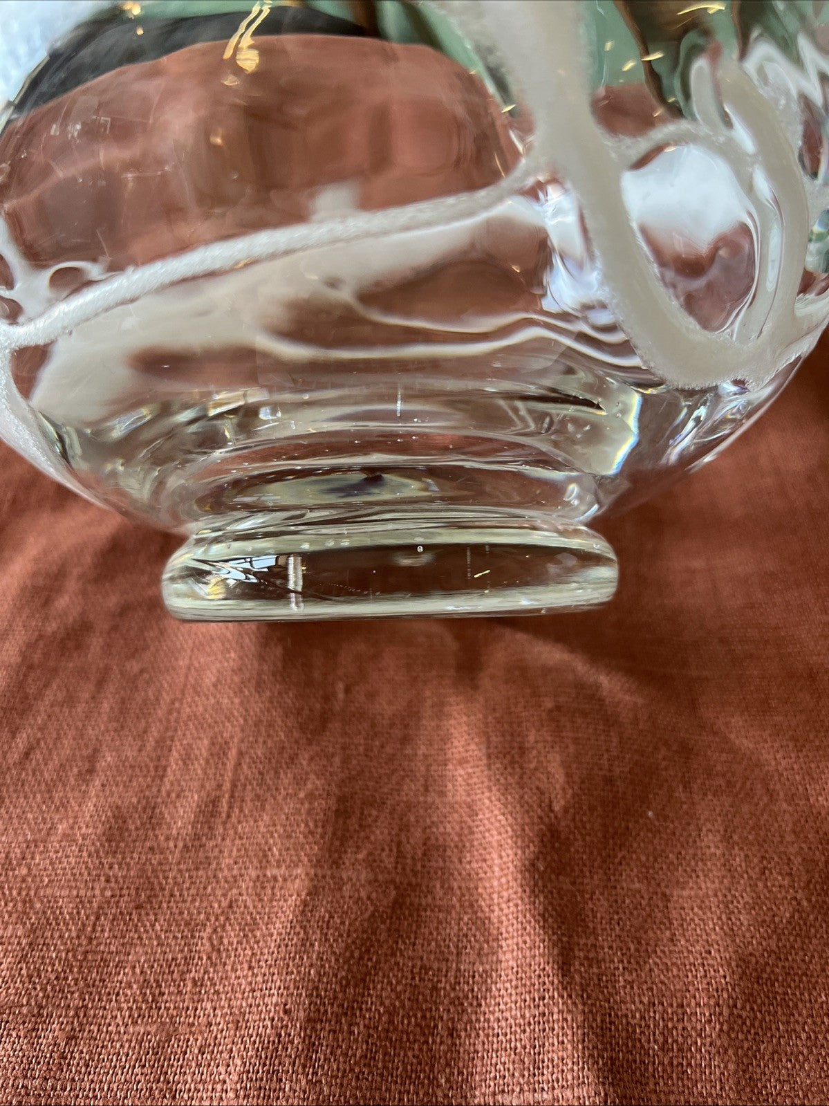 Vase Rond En Verre