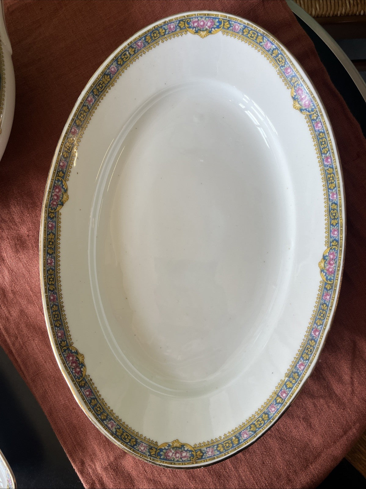 Ensemble 4 Plats De Service Porcelaine