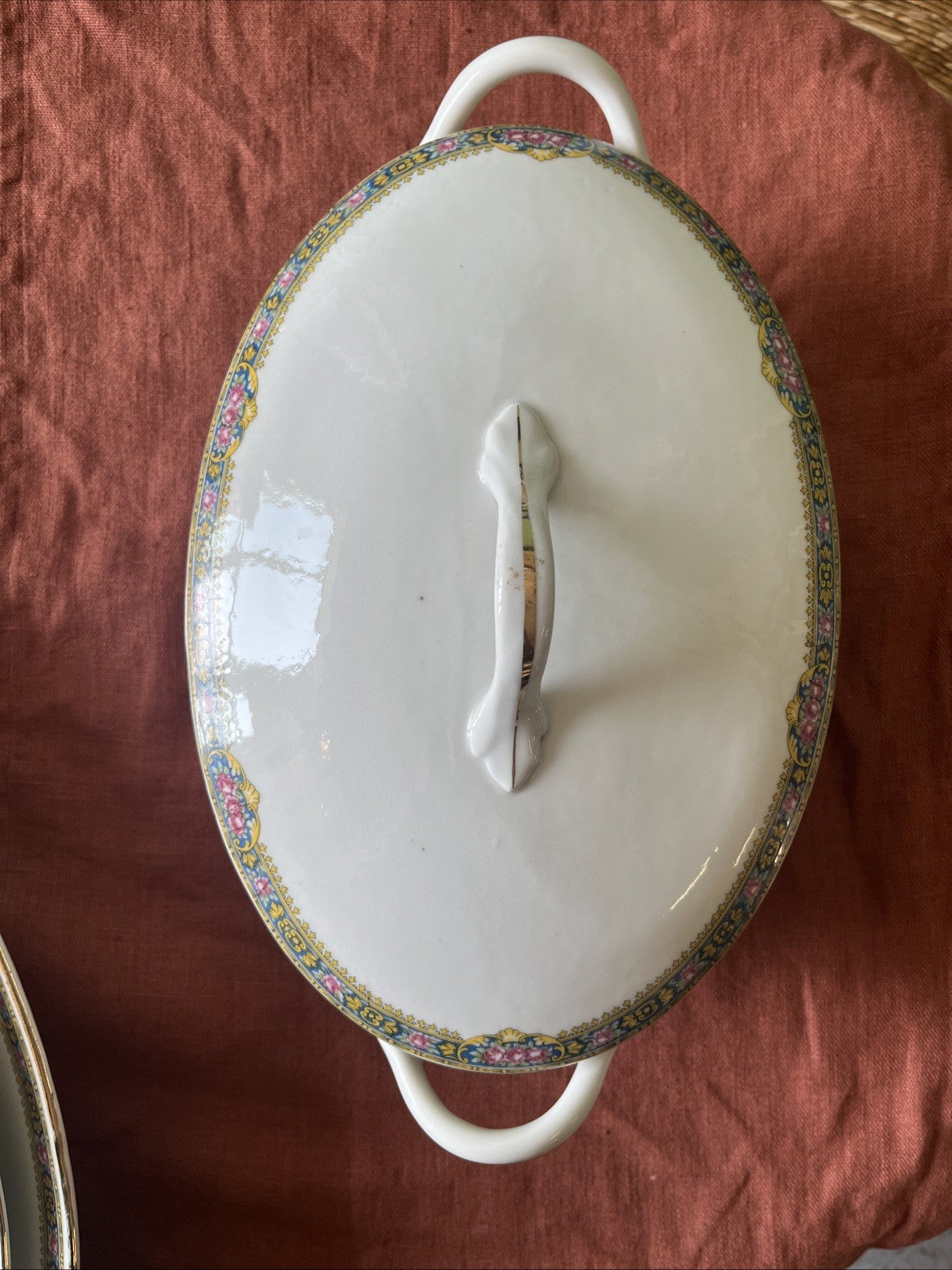 Ensemble 4 Plats De Service Porcelaine