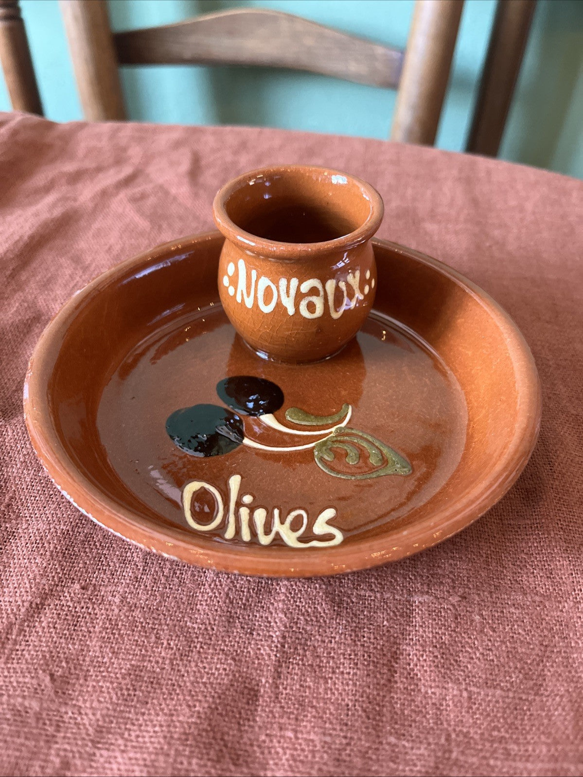 Plat Apéritif Petite Assiette À Olives Terre Cuite