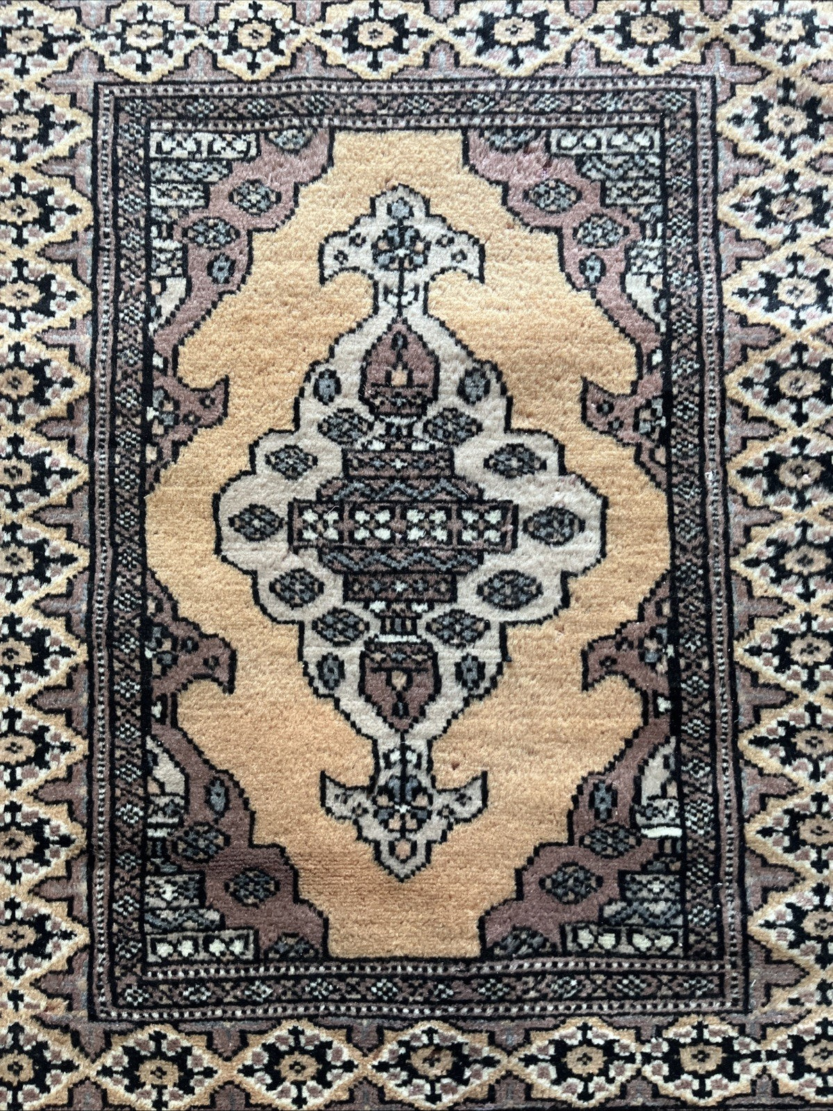 Tapis Ancien Fait Main Au Pakistan 94x59