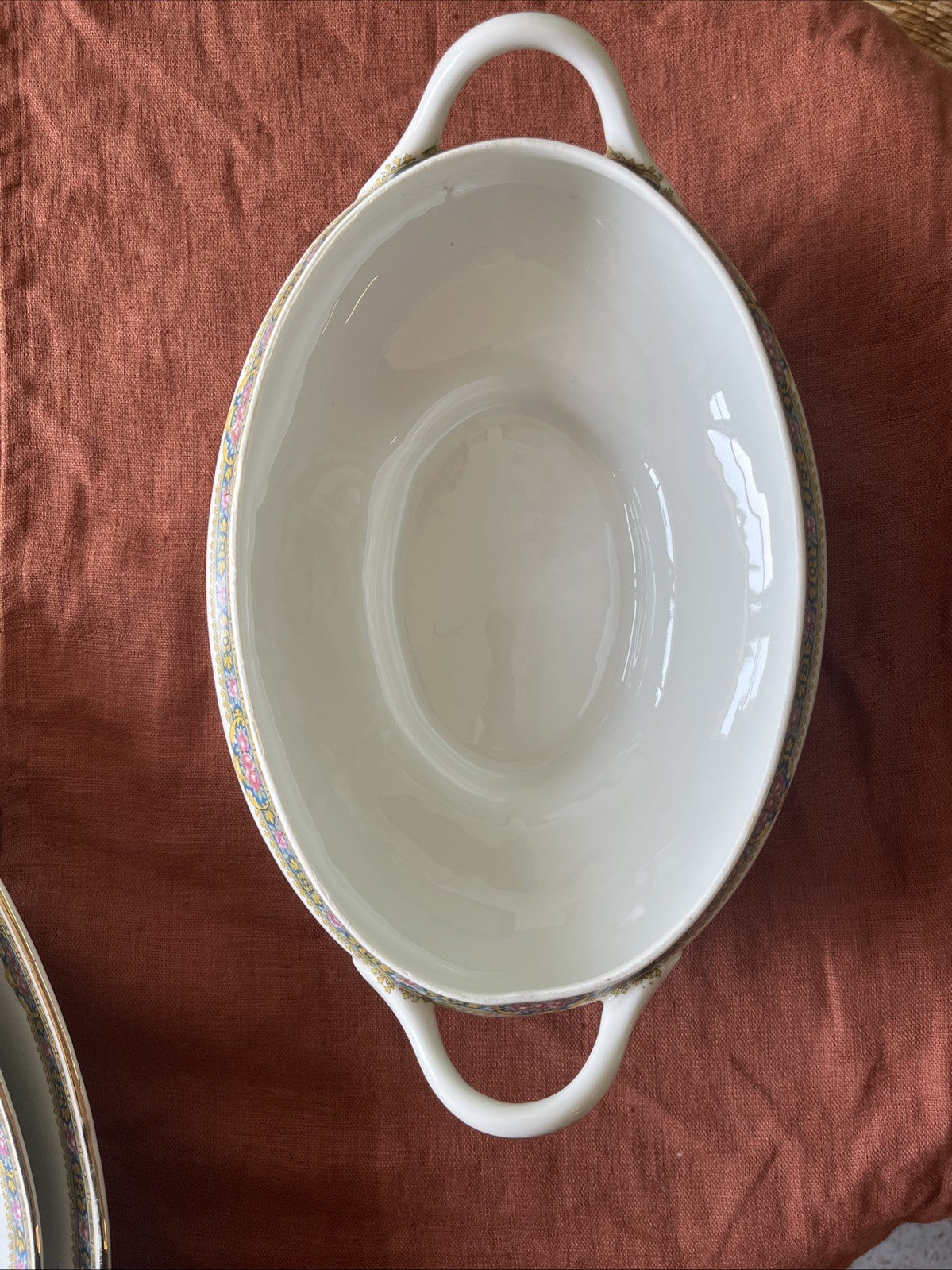 Ensemble 4 Plats De Service Porcelaine