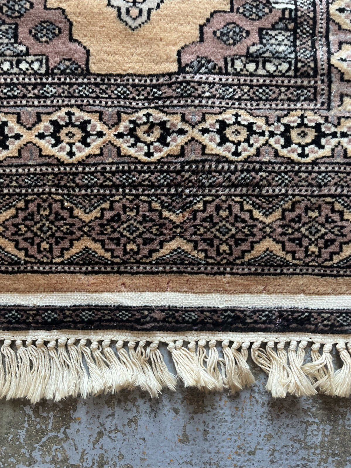 Tapis Ancien Fait Main Au Pakistan 94x59