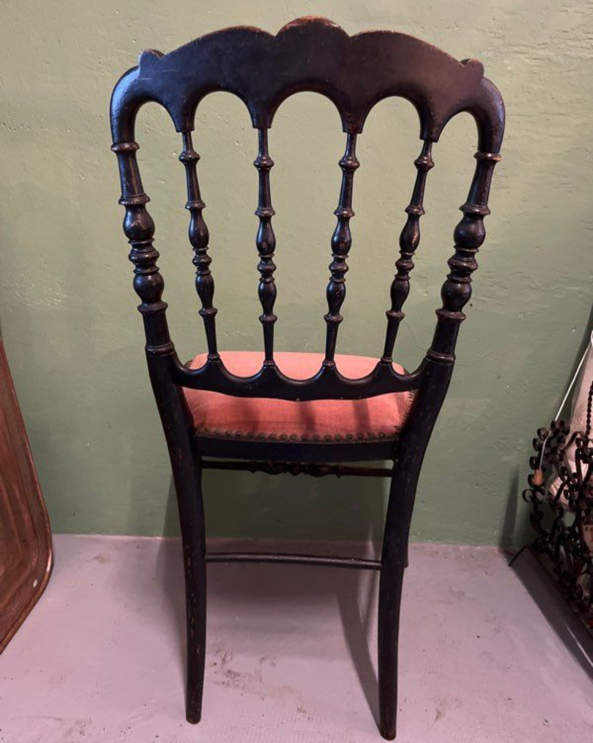 Chaise en bois Napoléon III