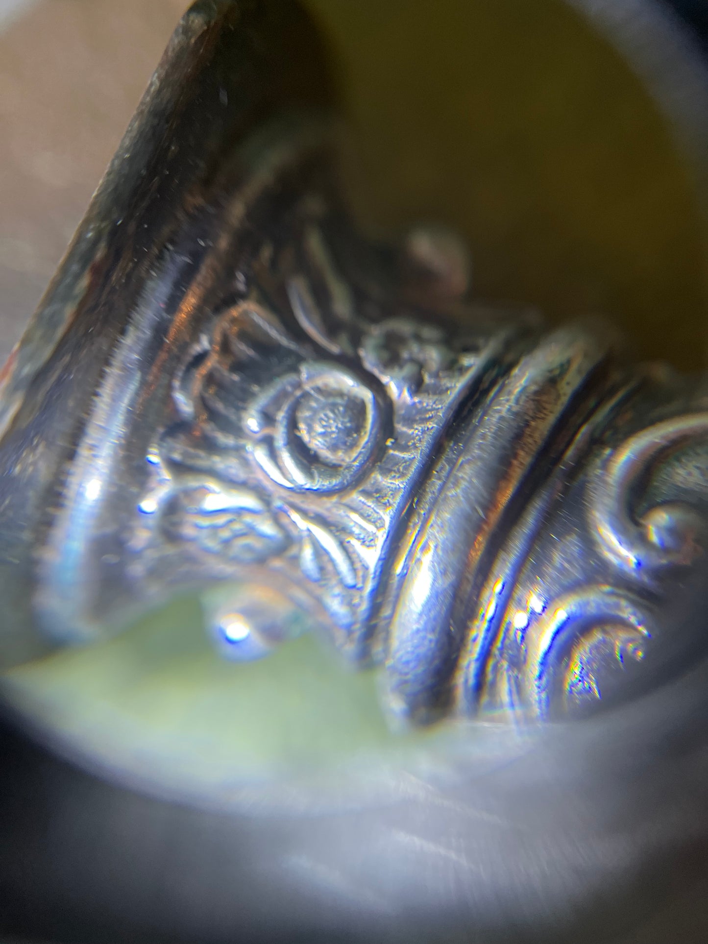 Service à découper ancien argent fourré Mattei Bastia couteau fourchette écrin