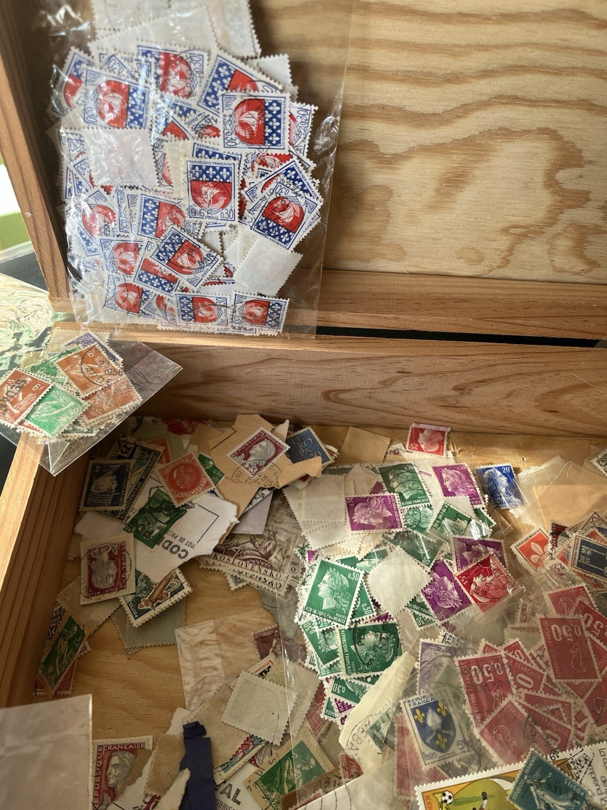 Lot De Timbres Anciens