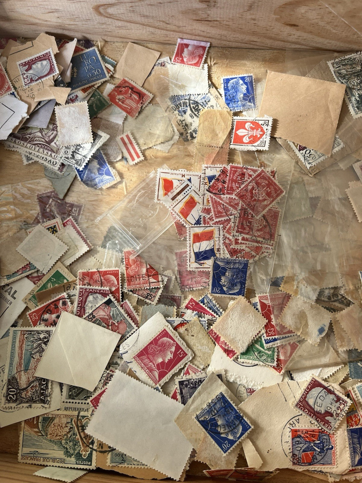 Lot De Timbres Anciens