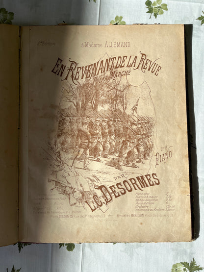 Collection de partitions « les succès du piano par J. Rummel Paris