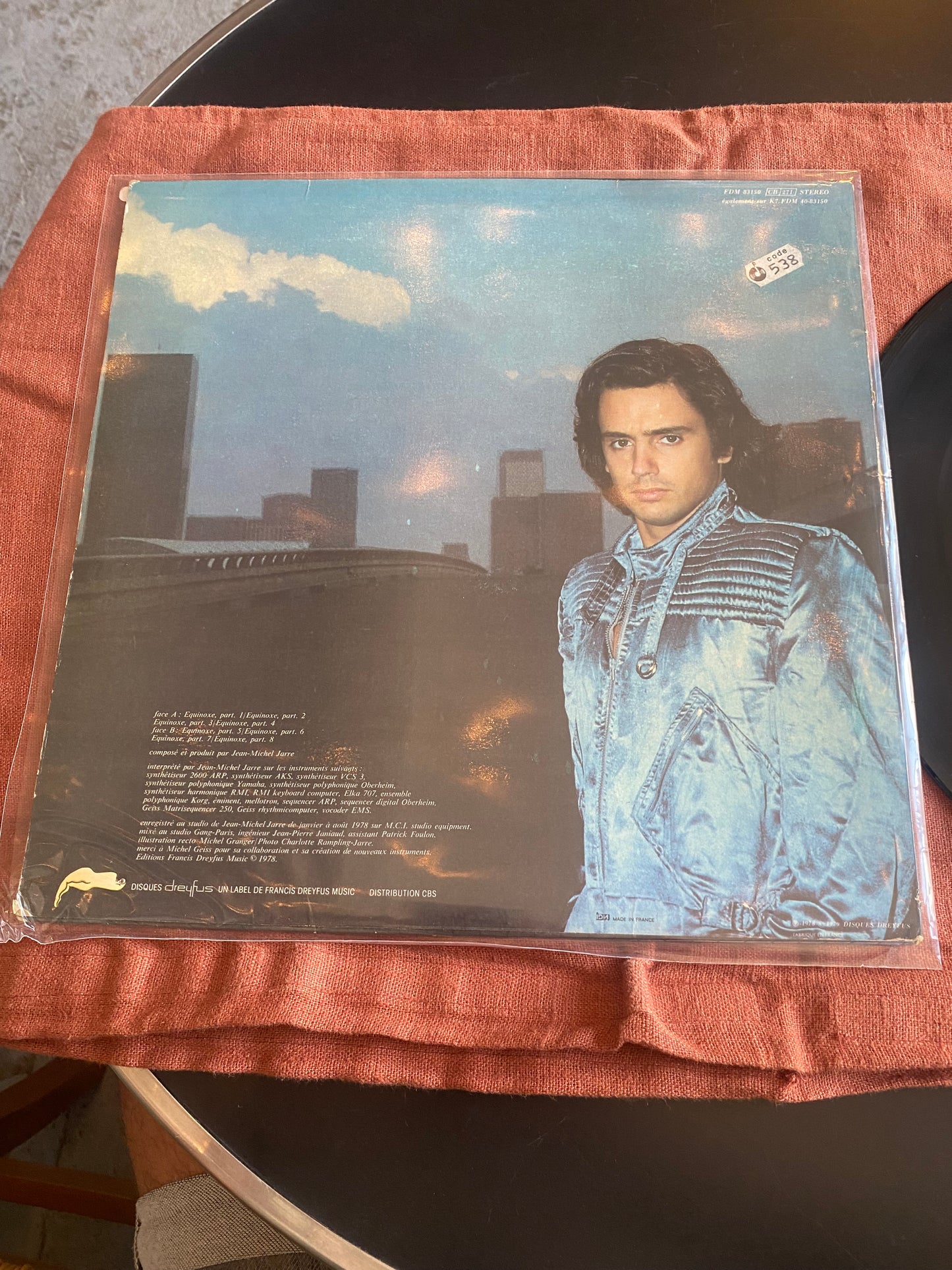 Jean Michel Jarre Équinoxe 1978 33T - vinyle -